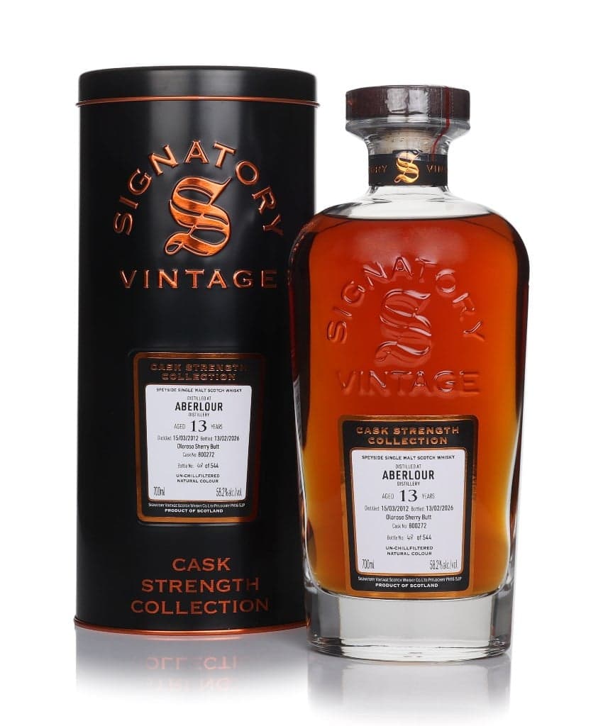 Aberlour 13 anos 2012 (cask 800272) - Cask Strength Collection (Signatory)
