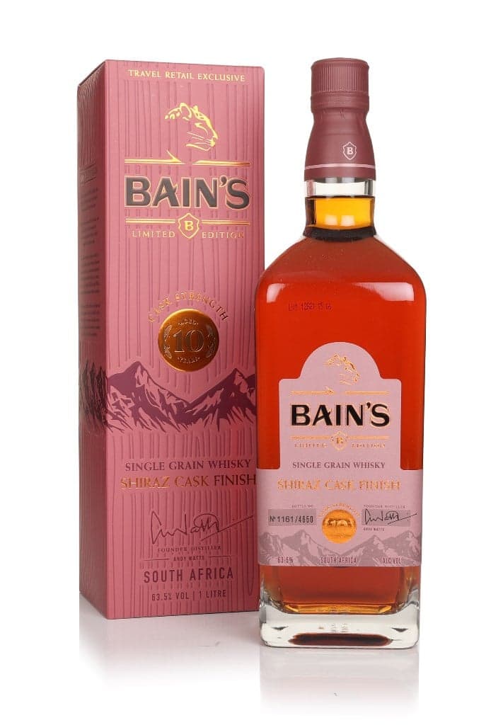 Bain’s Shiraz Cask 10 anos Single Grain