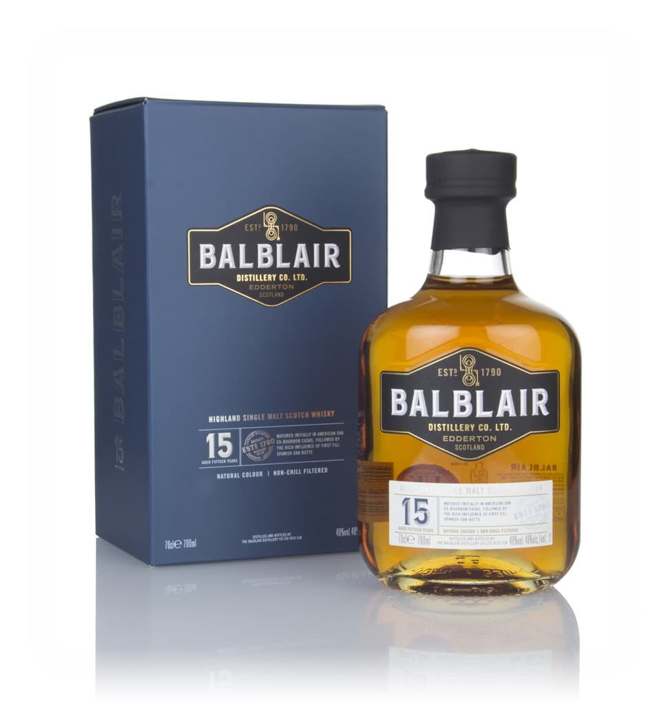 Balblair 15 anos