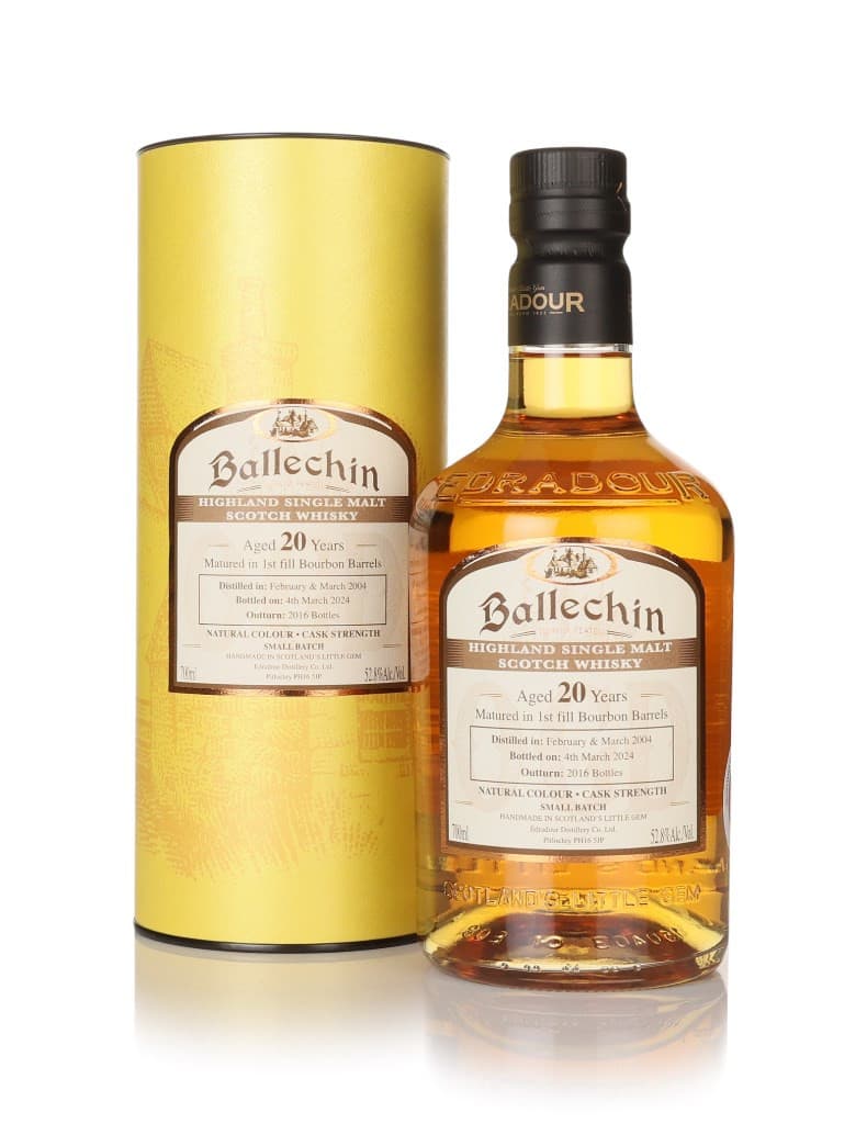 Edradour Ballechin 20 anos 2004 - Bourbon Cask