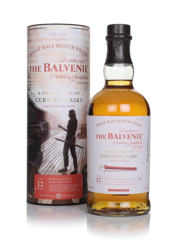 Balvenie 12 anos 2012 Montilla Wine Casks - A Collection of Curious Casks