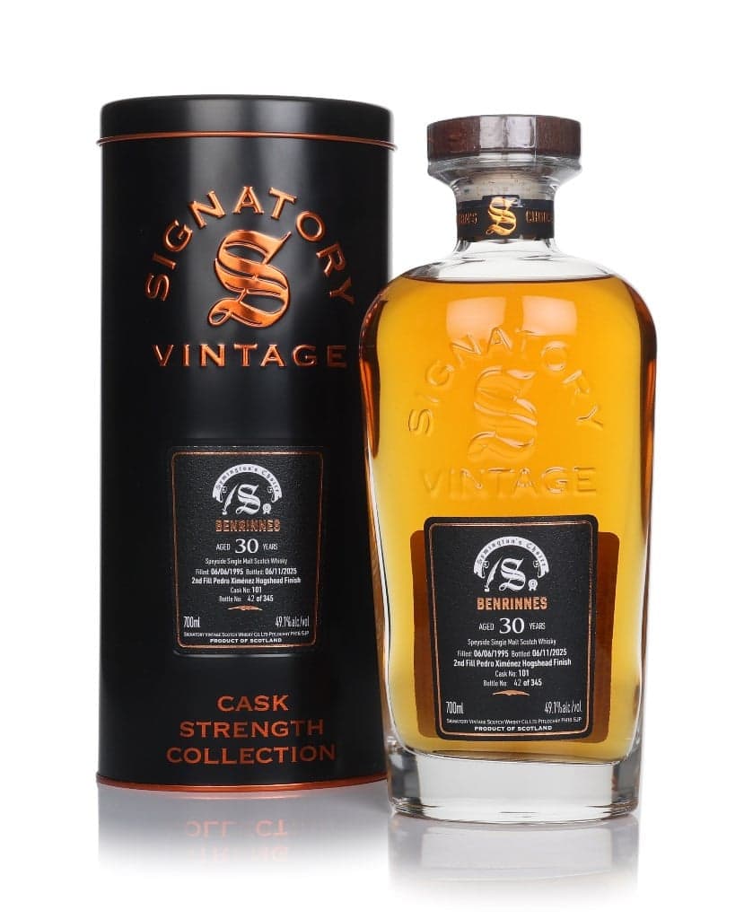 Benrinnes 30 anos 1995 (cask 101) - Cask Strength Collection (Signatory)