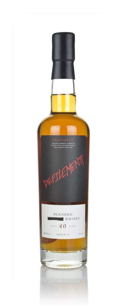 Blended 40 anos Whisky (Defilement)