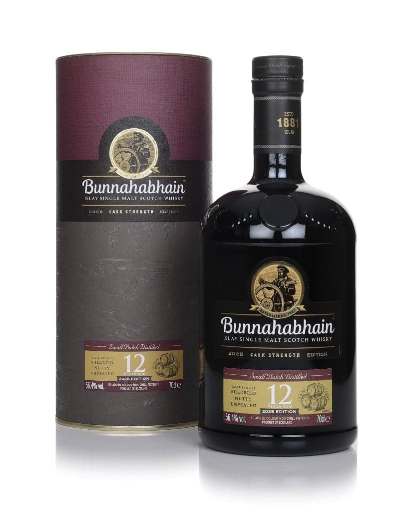 Bunnahabhain 12 anos Cask Strength - 2025 Edition
