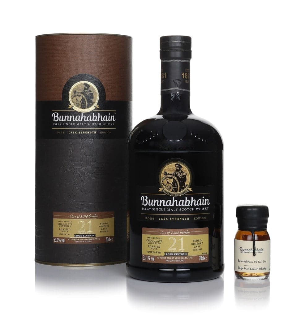 Bunnahabhain 21 anos Cask Strength - 2025 Edition