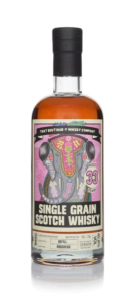 Dumbarton 33 anos (That Boutique-y Whisky Company)