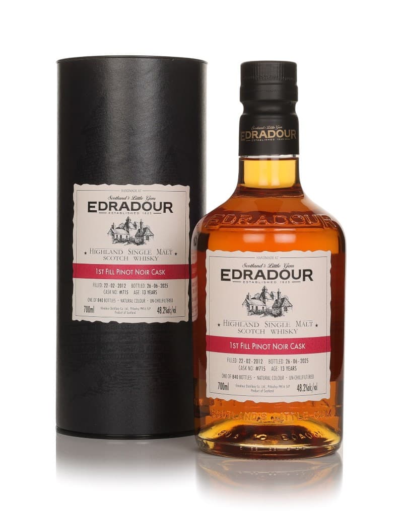 Edradour 13 anos 2012 - Michael Eppan Pinot Noir