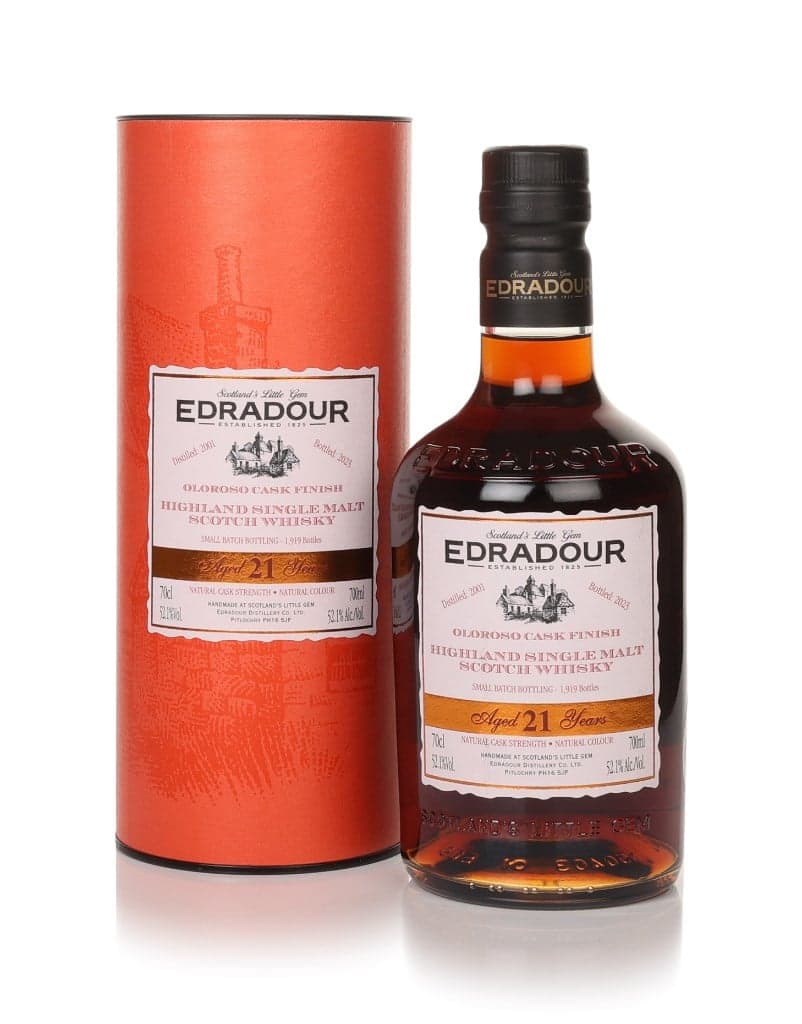 Edradour 21 anos 2001 Oloroso Sherry Finish