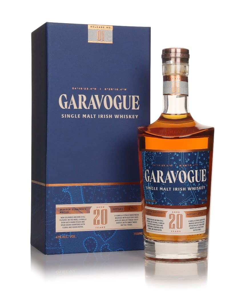 Garavogue 20 anos Irish Whiskey