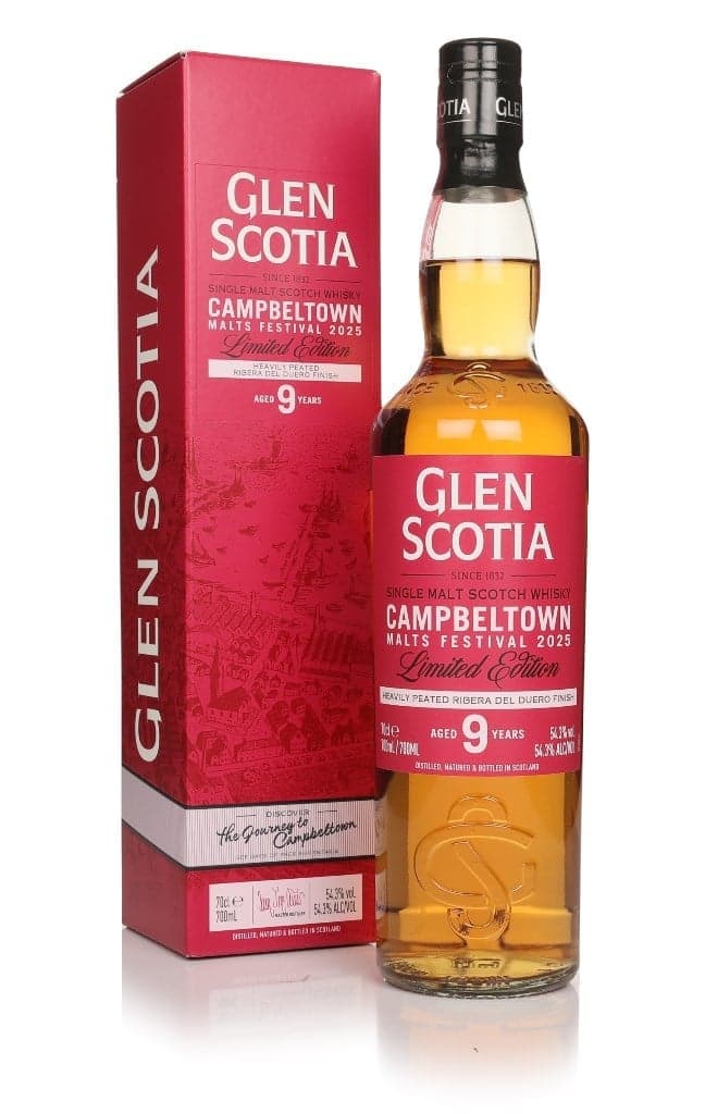 Glen Scotia 9 anos (Heavily Peated Ribera del Duero Finish) - Campbeltown Malts Festival 2025