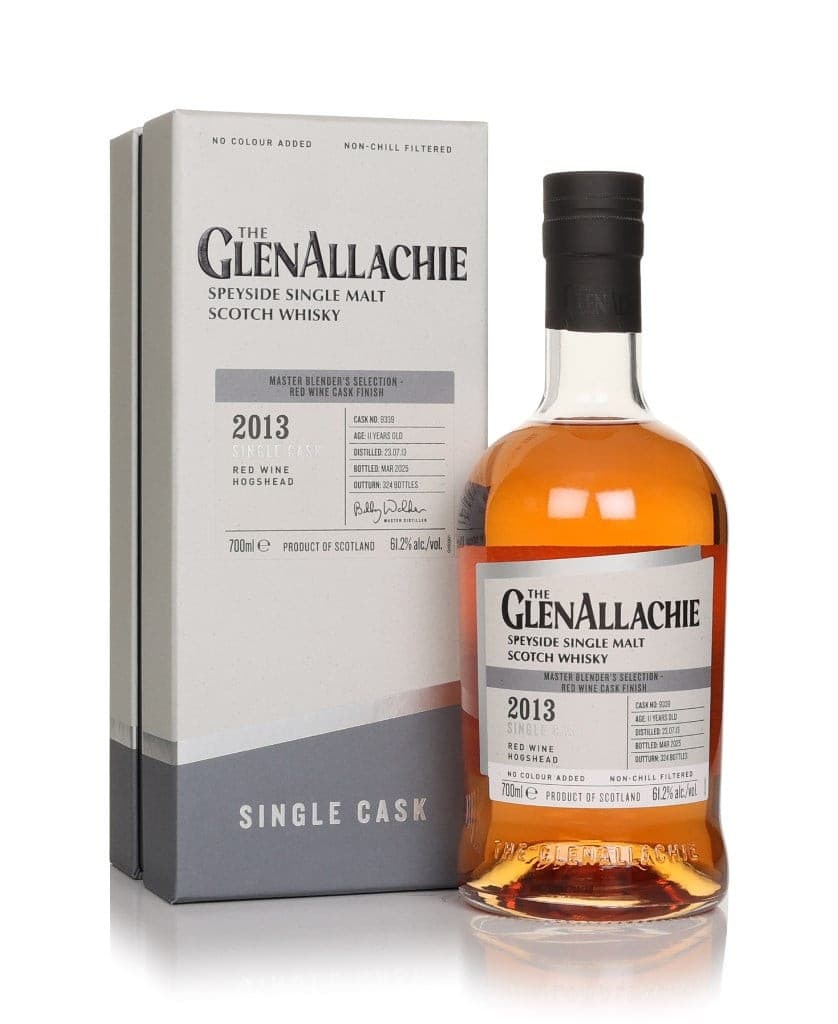 GlenAllachie 11 anos 2013 (cask 9339) - Red Wine Cask Finish