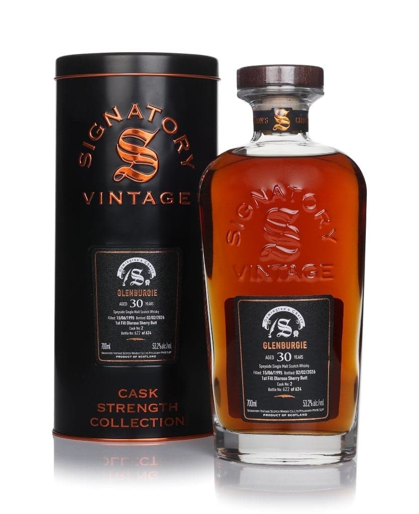 Glenburgie 30 anos 1995 (cask 2) - Cask Strength Collection (Signatory)