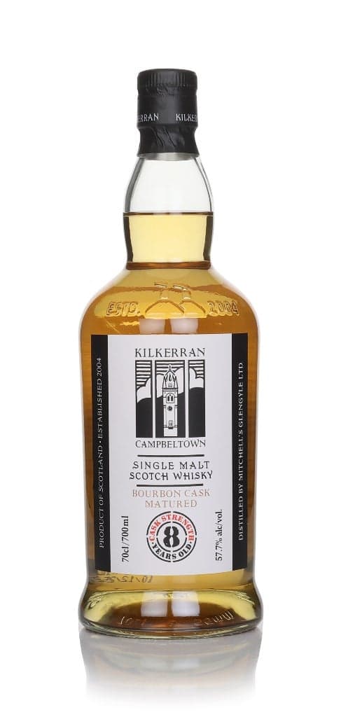 Kilkerran 8 anos Cask Strength - Bourbon Cask Matured (57.7%)