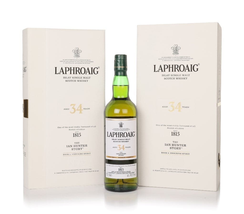 Laphroaig 34 anos - The Ian Hunter Story Book 5: Enduring Spirit