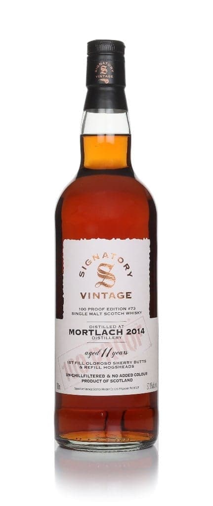 Mortlach 11 anos 2014 - 100 Proof Edition #73 (Signatory)