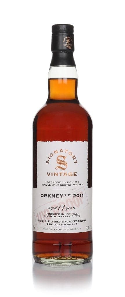 Orkney (HP) 14 anos 2011 - 100 Proof Edition #71 (Signatory)