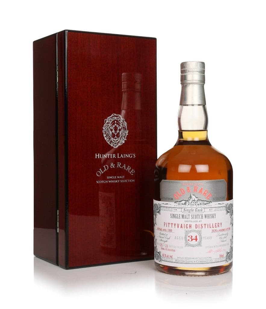 Pittyvaich 34 anos 1990 - Old & Rare Platinum (Hunter Laing)