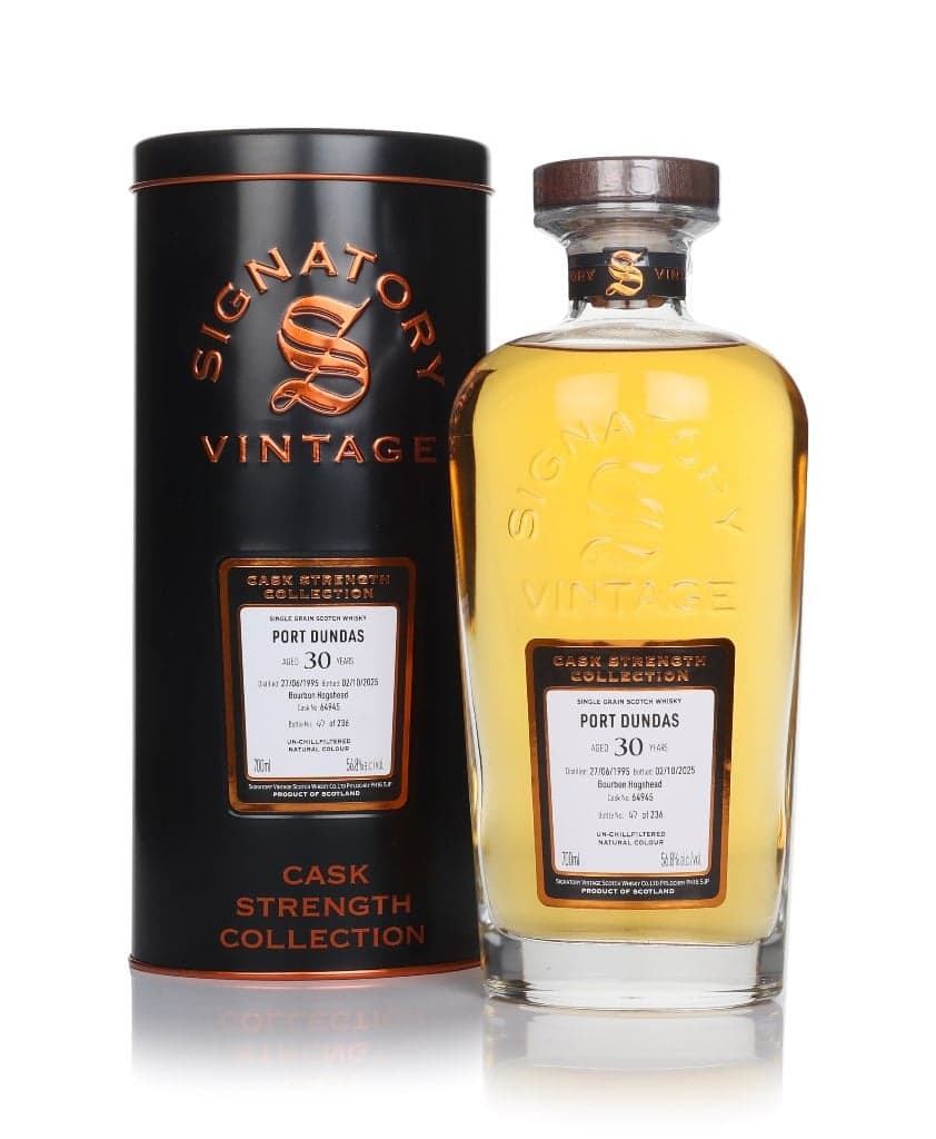 Port Dundas 30 anos 1995 (cask 64945) - Cask Strength Collection (Signatory)