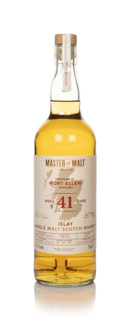 Port Ellen 41 anos 1982 Single Cask (Master of Malt)