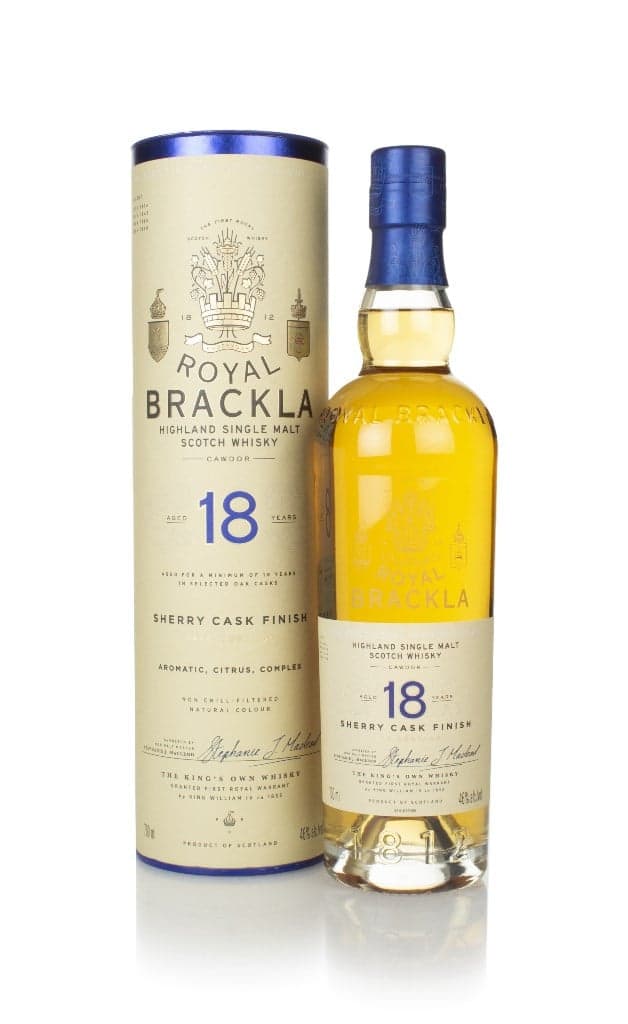 Royal Brackla 18 anos Palo Cortado Sherry Cask Finish