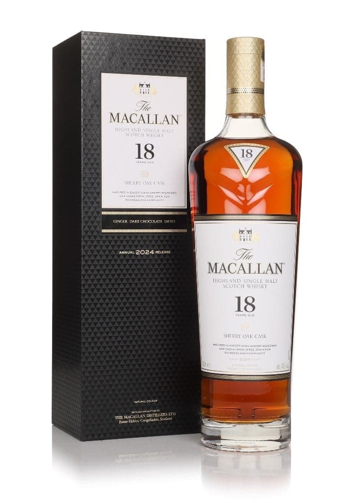The Macallan 18 anos Sherry Oak (2024 Release)