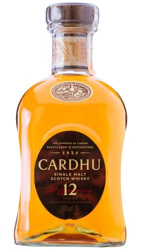 Whisky Cardhu 12 anos