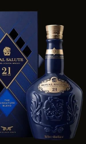 Whisky Chivas Royal Salute 21 anos Azul