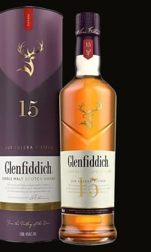 Whisky Glenfiddich 15 anos