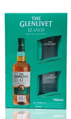Whisky Glenlivet 12 Anos
