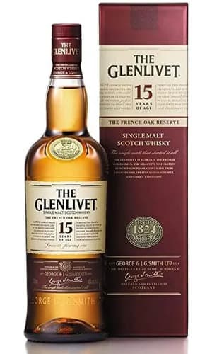 Whisky Glenlivet 15 anos