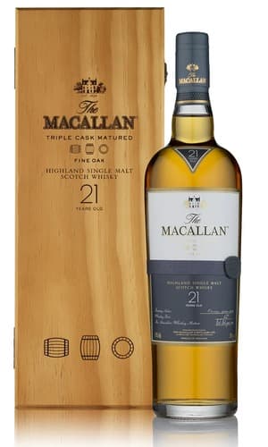 Whisky Macallan 21 anos - Fine Oak - Triple Cask Matured